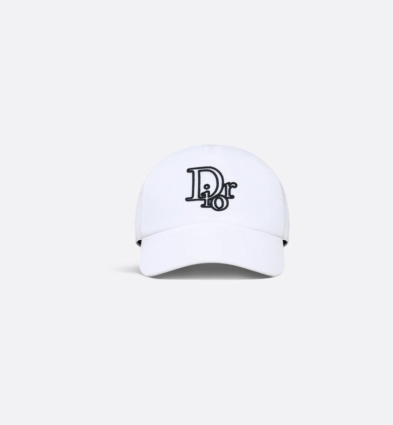 Dior - Casquette Dior Oblique placé Blanc