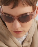 Prada - Lunettes De Soleil Prada Symbole Verres Acajou