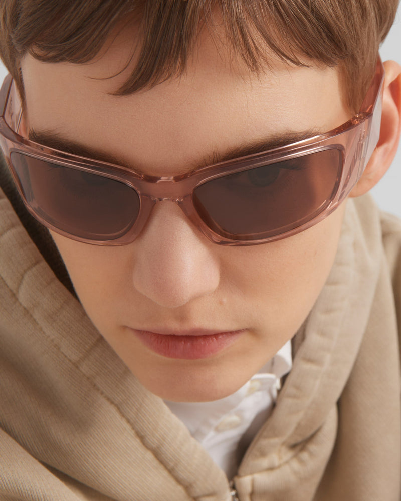 Prada - Lunettes De Soleil Prada Symbole Verres Acajou