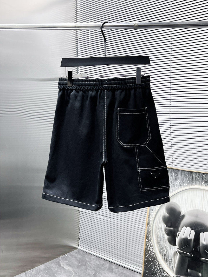 Prada - Ensemble Prada CHEMISE + SHORT en Denim Noir