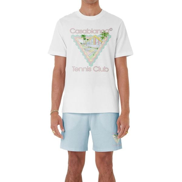 Casablanca - T-shirt Maison De Rêve Blanc