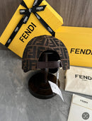 Fendi - Casquette Noir/Marron