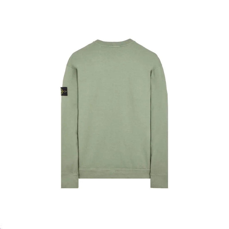 Stone Island - Sweat-shirt à col rond vert sauge