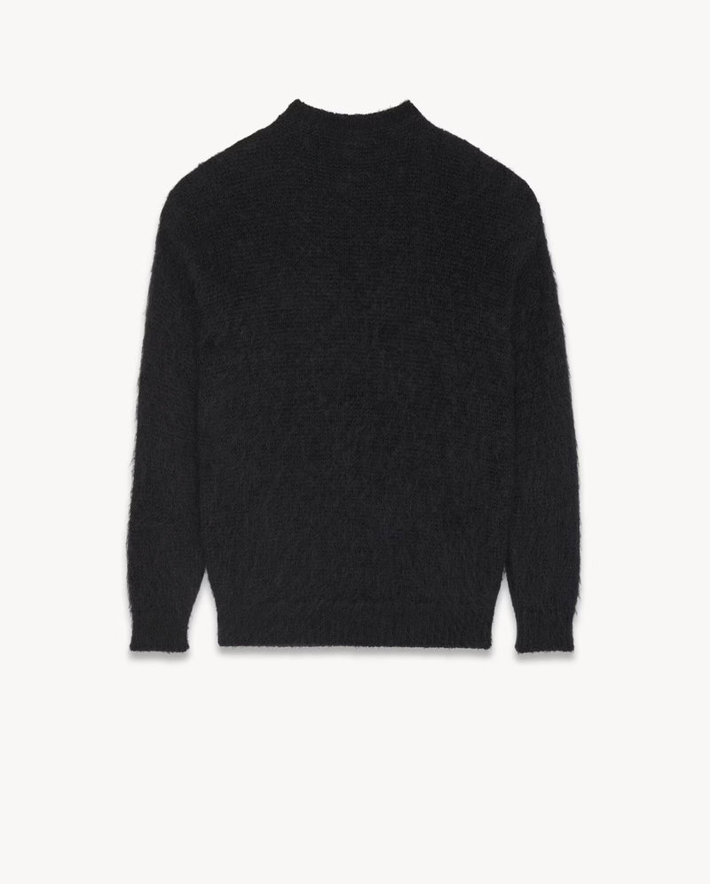 YSL -  Pull en laine Saint Laurent Noir