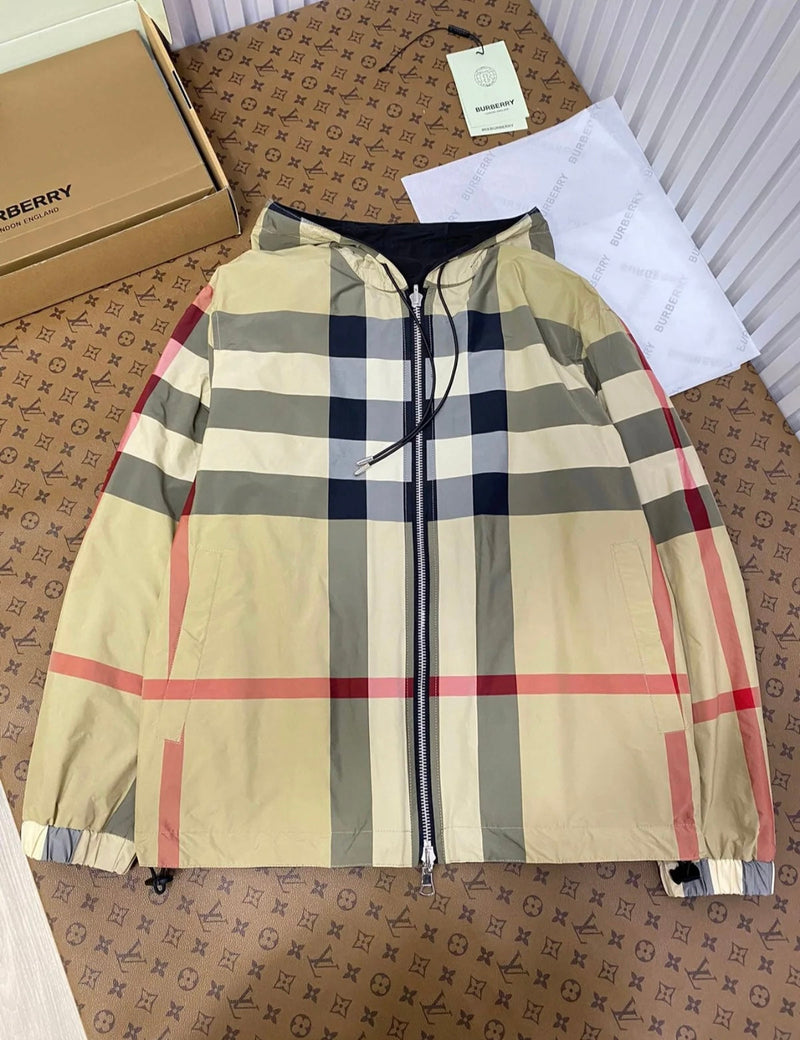 Burberry - Veste réversible Beige et Noir