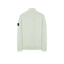 Stone Island - Sweat-shirt demi-zippé en coton pastel