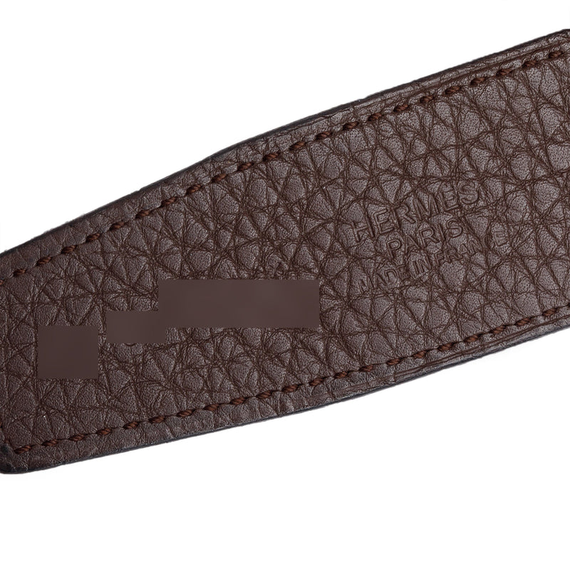Hermes - Ceinture Reversible 30 MM Marron / Noir