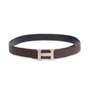 Hermes - Ceinture Reversible 30 MM Marron / Noir