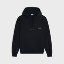 Celine - Sweat à capuche floqué Celine Noir