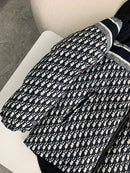 Dior - Doudoune en monogramme Toile De Jacquard Bleu Marine