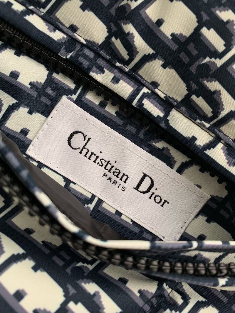 Dior - Doudoune en monogramme Toile De Jacquard Bleu Marine