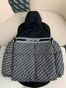 Dior - Doudoune en monogramme Toile De Jacquard Bleu Marine