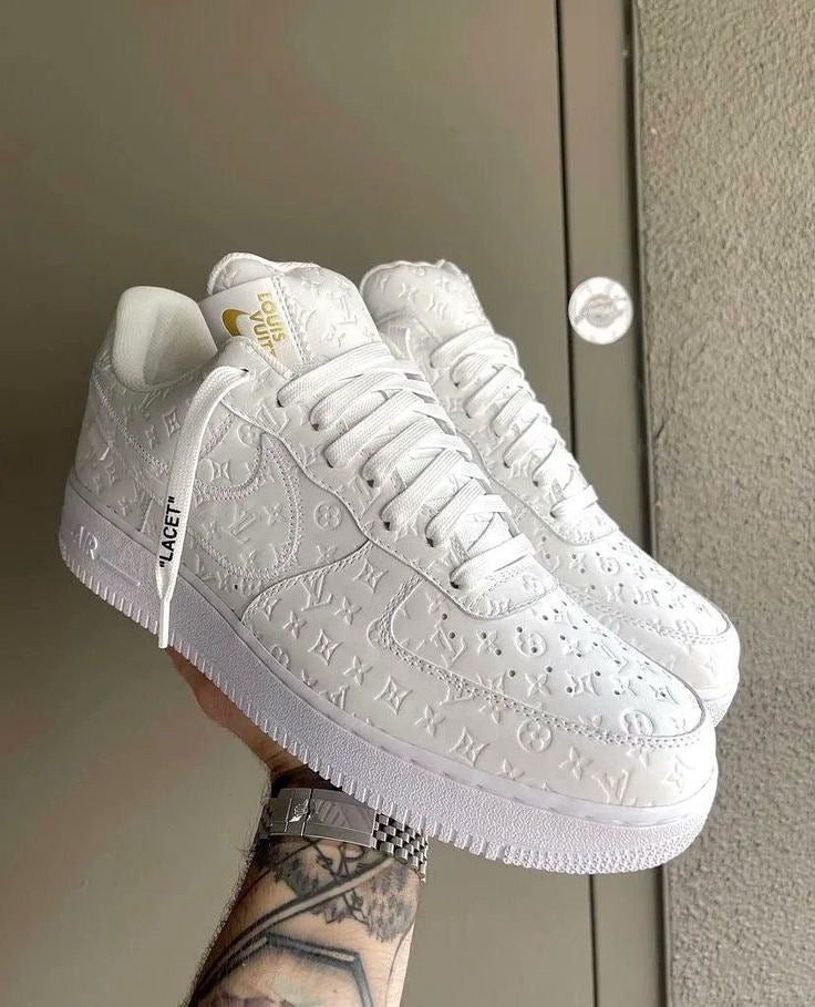 Louis Vuitton x Air Force 1 Low 'Triple White'