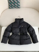 Prada - Doudoune Prada avec ceinture Noir F
