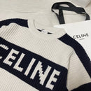 Celine - Pull à bande Noir et Blanche CELINE F