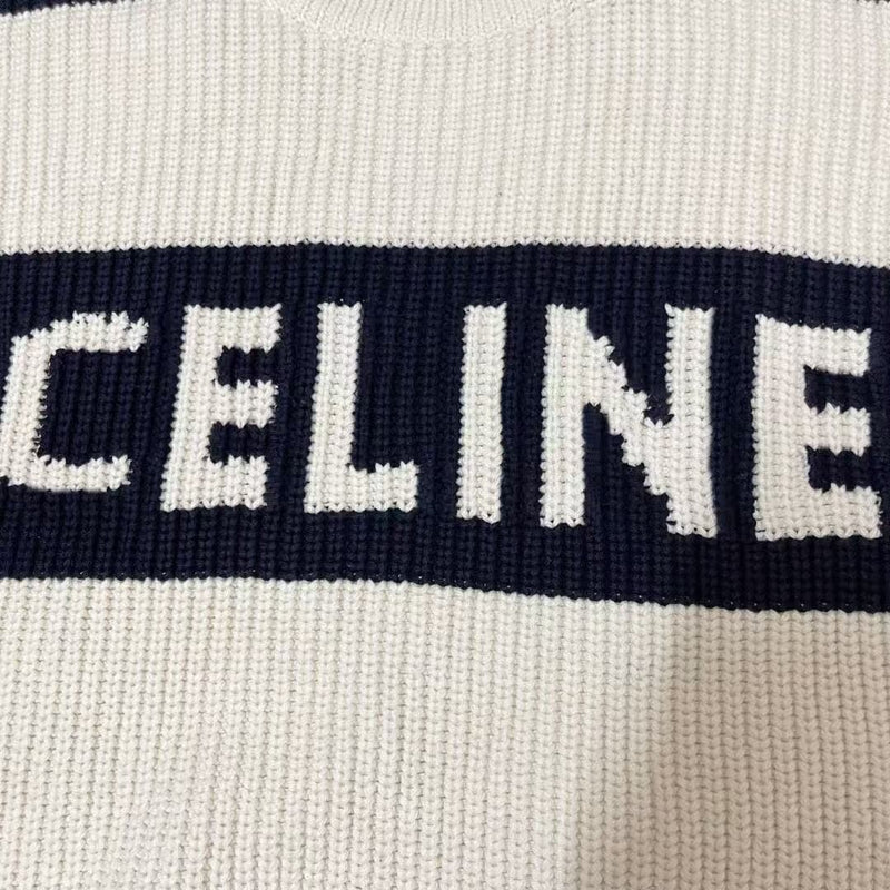 Celine - Pull à bande Noir et Blanche CELINE F