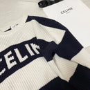 Celine - Pull à bande Noir et Blanche CELINE F