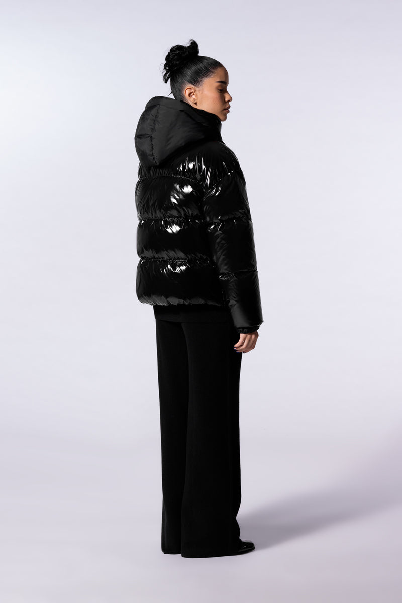 Gertrude - Doudoune courte brillante Lili Bright (3 coloris)