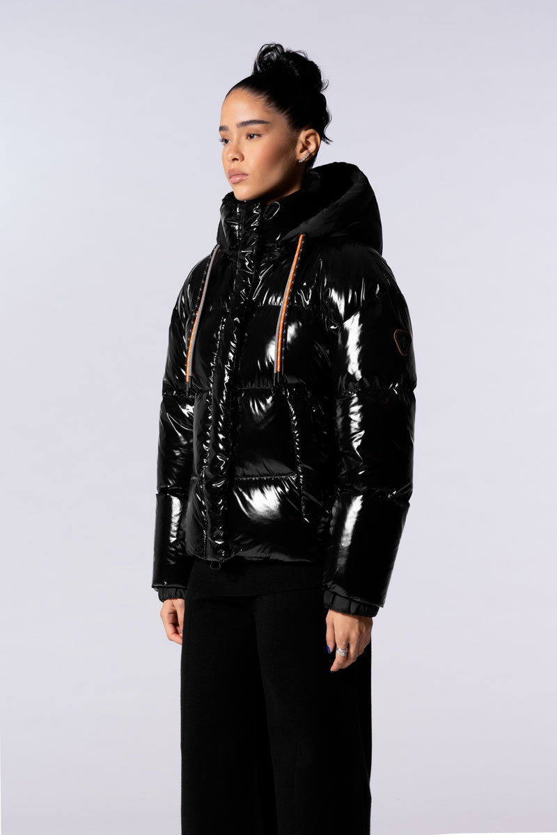 Gertrude - Doudoune courte brillante Lili Bright (3 coloris)