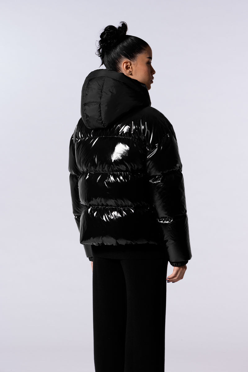 Gertrude - Doudoune courte brillante Lili Bright (3 coloris)