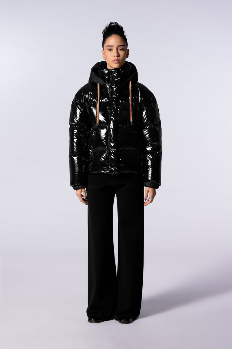 Gertrude - Doudoune courte brillante Lili Bright (3 coloris)