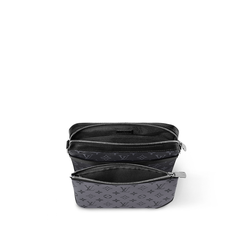 Trio Messenger Gris Noir