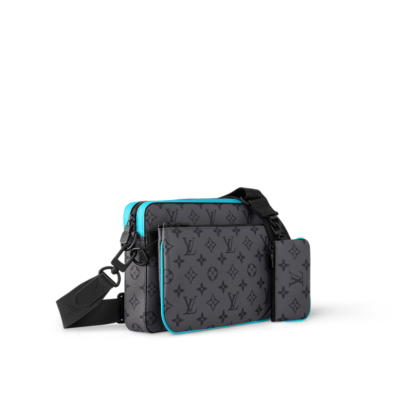 Trio Messenger Gris Tiffany