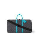 Sac Keepall Bandoulière 55 Gris et Tiffany