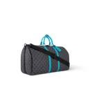 Sac Keepall Bandoulière 55 Gris et Tiffany