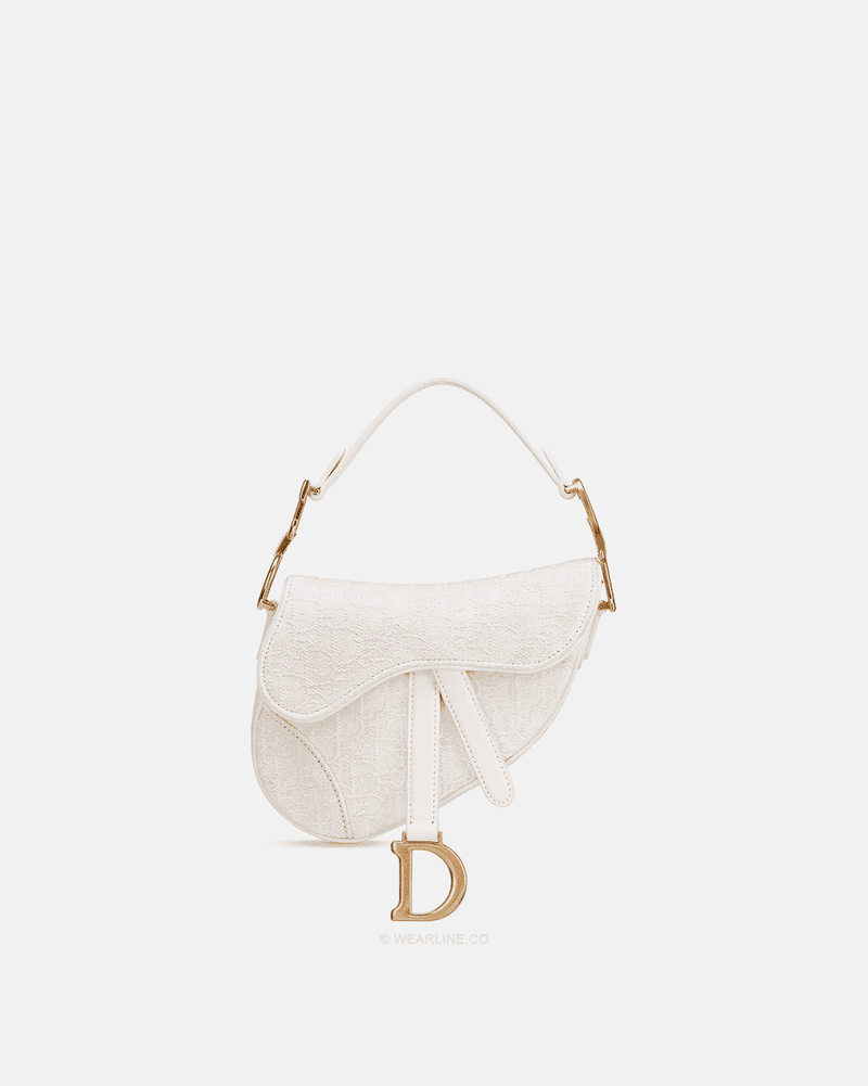 Dior - Sac Saddle À Bandoulière Toile Jacquard Oblique (5 coloris)