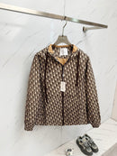 Dior - Veste a capuche à monogramme Dior Marron et Camel