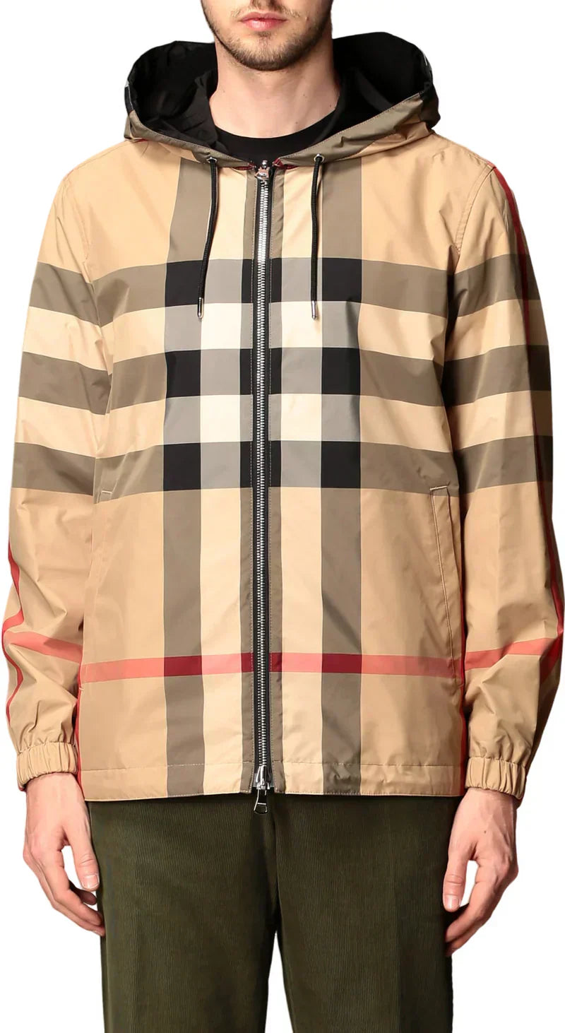 Burberry - Veste réversible Beige et Noir