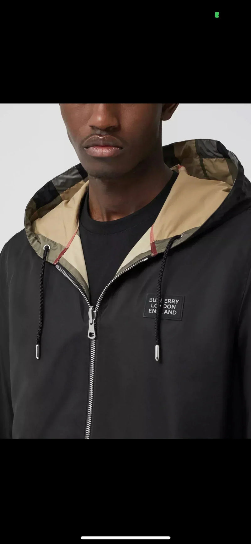 Burberry - Veste réversible Beige et Noir