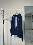 Louis Vuitton - Sweat à capuche motif LV à l’avant et arrière Bleu Nuit