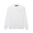 Louis Vuitton - Pull en coton à motif monogramme LV  Noir/Blanc