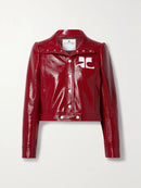 Courrèges - Blouson Vinyle Courrèges Bordeaux F