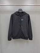 Louis Vuitton - Veste zip à monogramme LV Noir