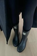 Chanel - Bottes Rain Wellington Rubber en caoutchouc