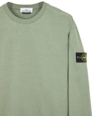 Stone Island - Sweat-shirt à col rond vert sauge