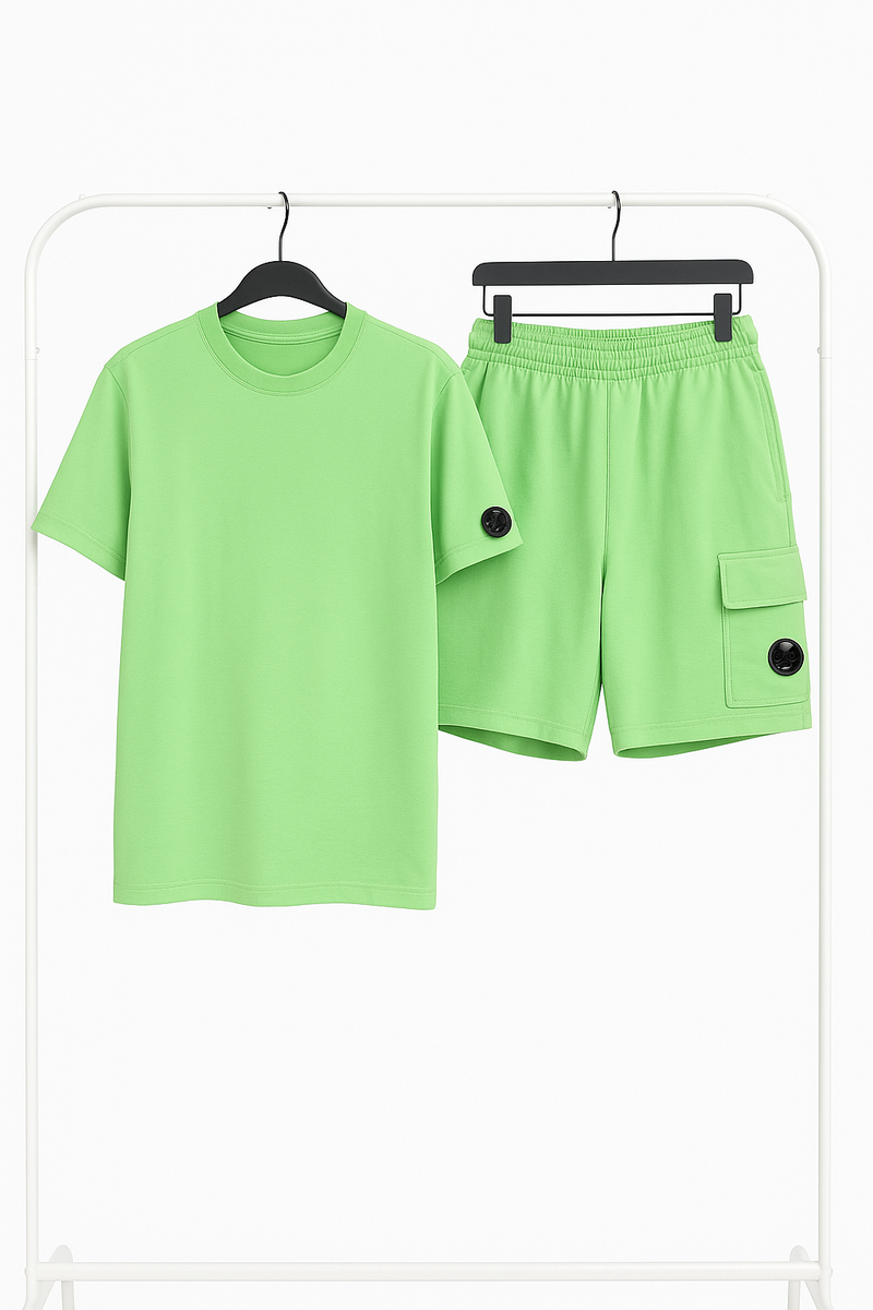 Ensemble C.P. Vert clair - T-Shirt & Short