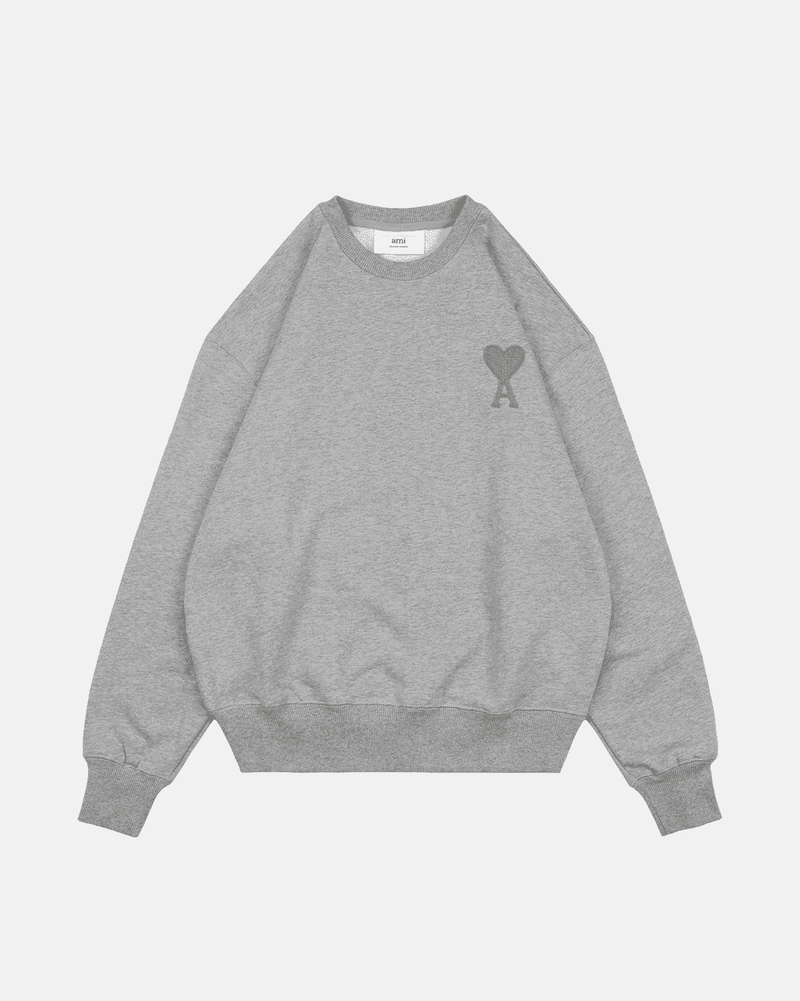 Ami Paris - Pull en coton petit cœur ami (5 coloris)