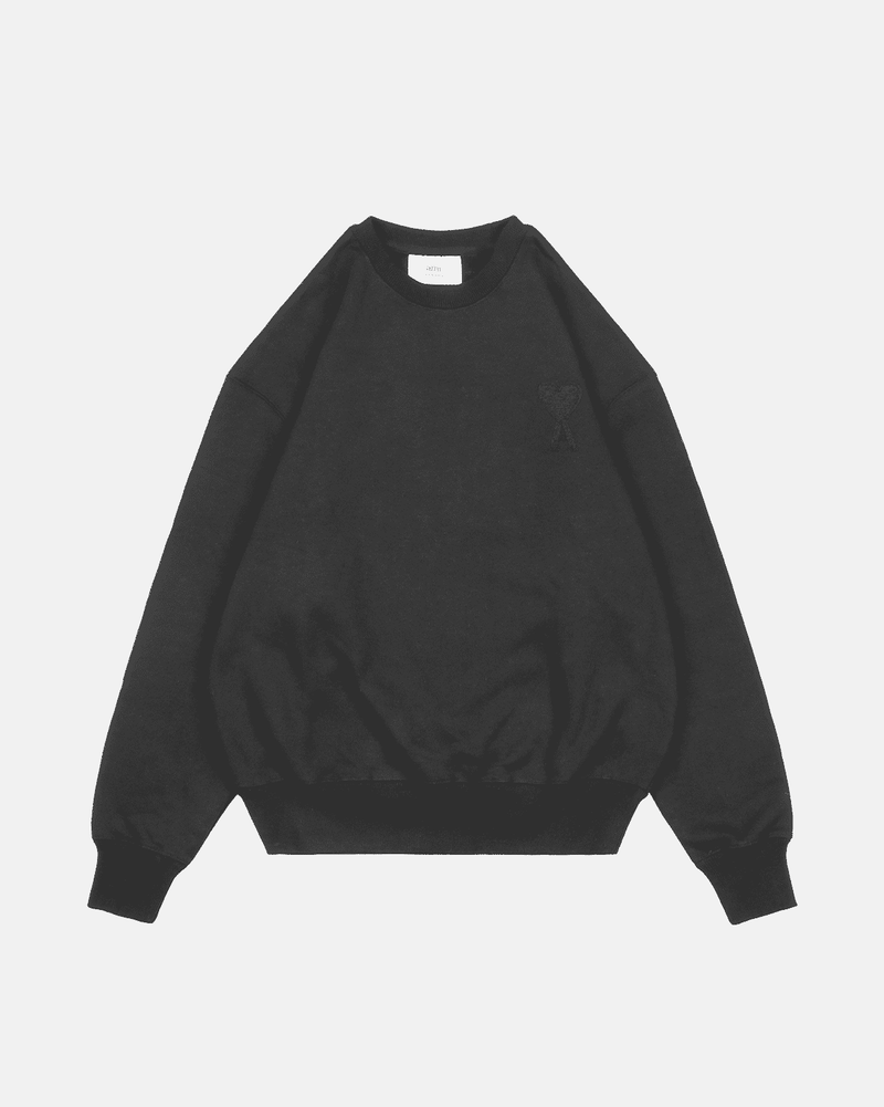 Ami Paris - Pull en coton petit cœur ami (5 coloris)