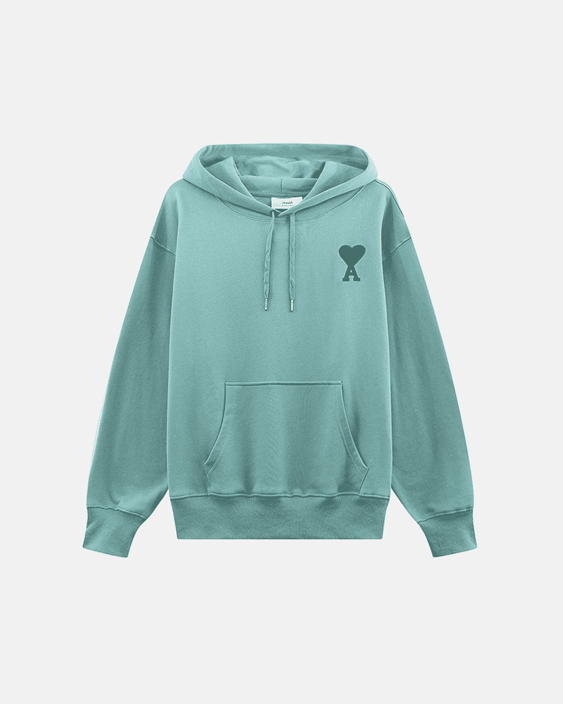 Ami Paris - Sweat à capuche logo ami brodé (5 coloris)