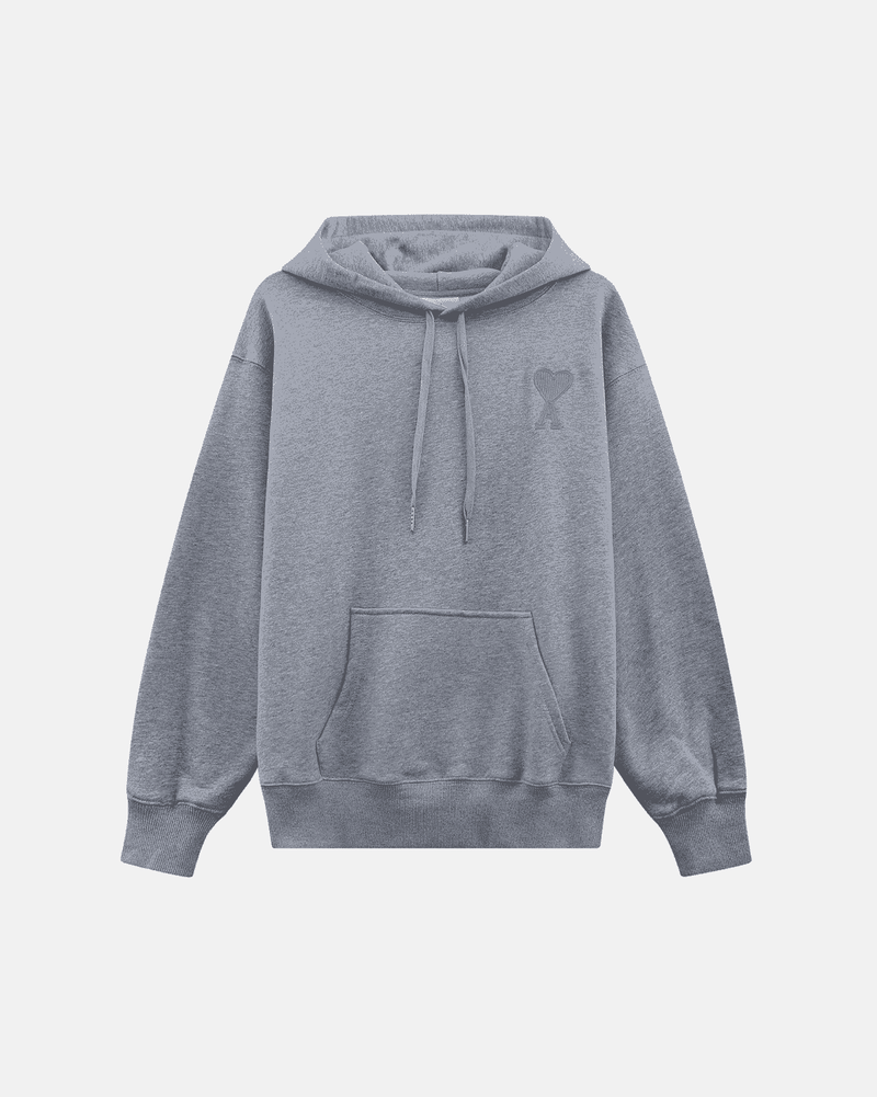 Ami Paris - Sweat à capuche logo ami brodé (5 coloris)