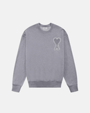 Ami Paris - Pull en coton cœur blanc (7 coloris)