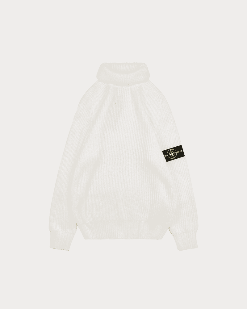 Stone Island - Pull en laine col roulé (3 Coloris)