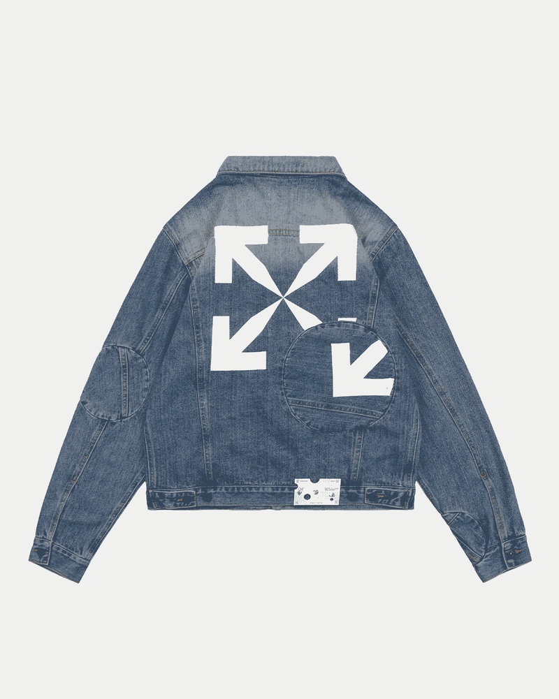 Off-White - Veste en jean logo OW (2 coloris)