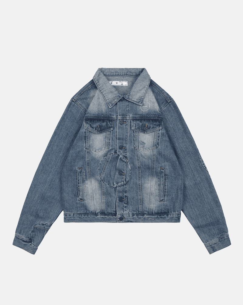 Off-White - Veste en jean logo OW (2 coloris)