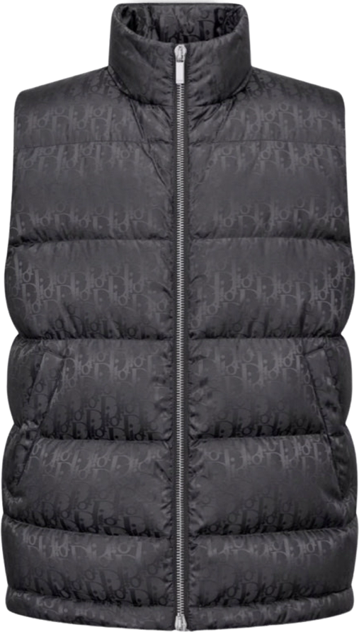 Dior - Doudoune sans manche CD Grise