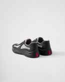 Baskets Prada America’s Cup en tissu Bike Gris/Noir